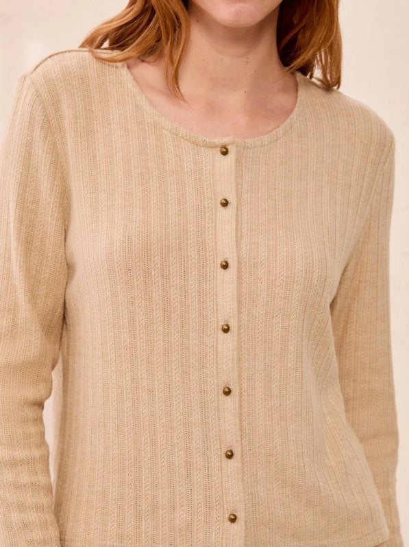 3248O CREW NECK CARDIGAN