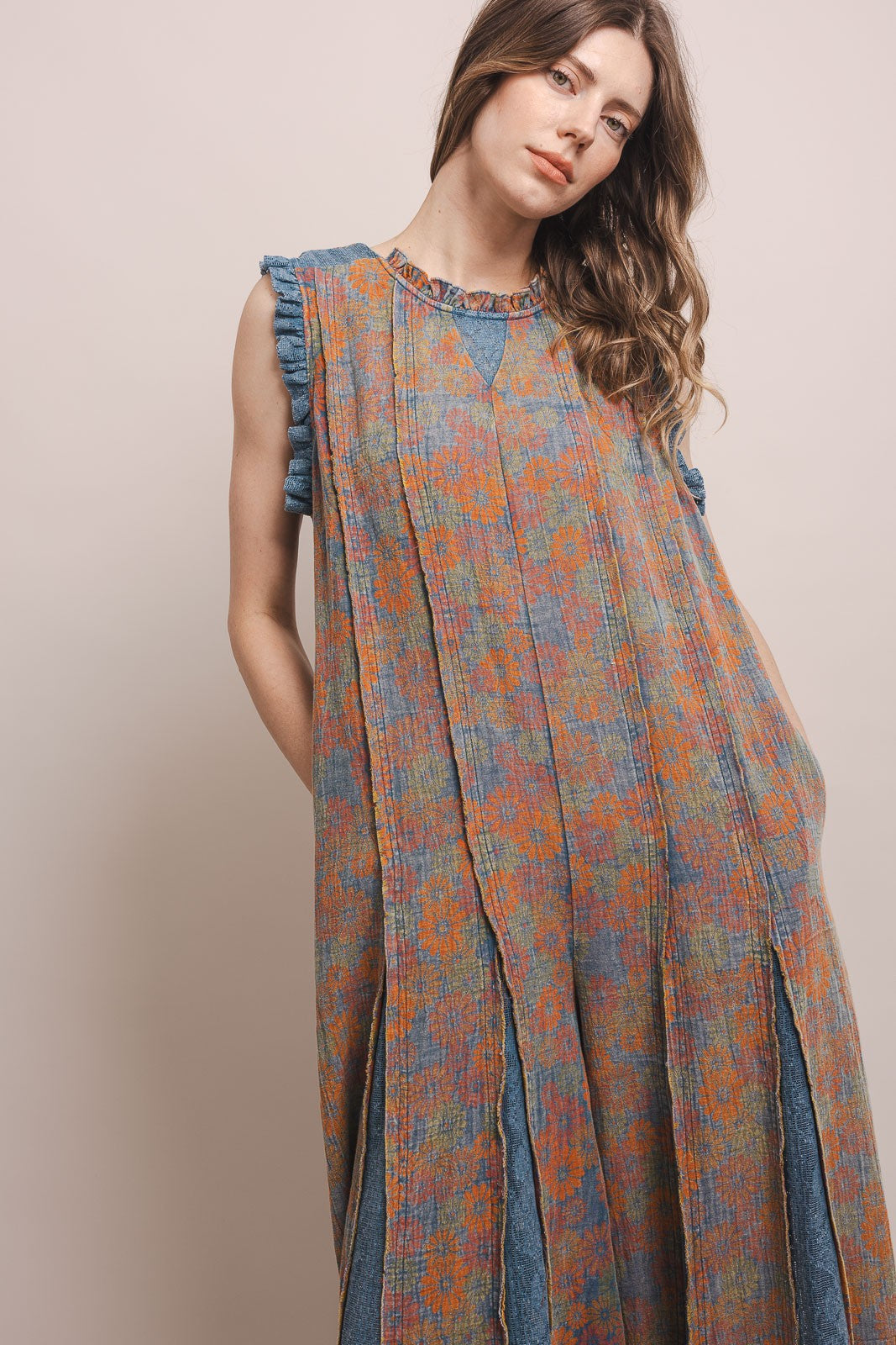 REVERSABLE WIDE LEG JUMPSUIT