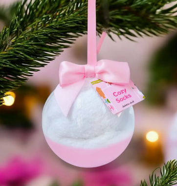 COZY SOCK ORNAMENT
