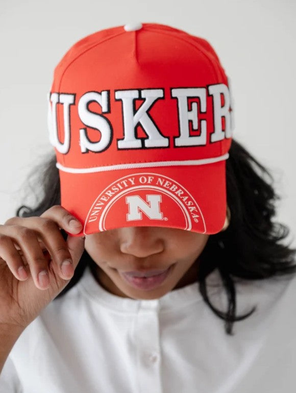 NE PHIPPS RED TRUCKER HAT