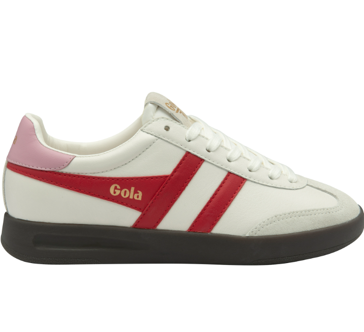 GOLA WOMEN'S CYCLONE LEATHER SNEAKERS