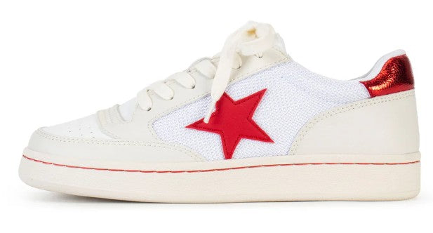 CORDONA WHITE/RED SNEAKER