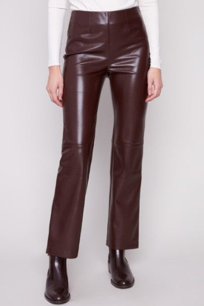 FAUX LEATHER PANTS