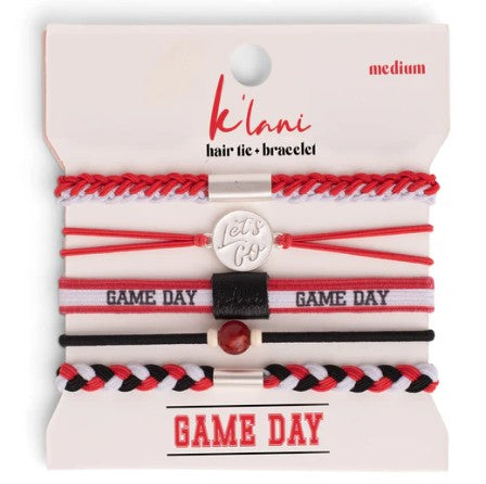 K'LANI HAIR TIE STACK GAME DAY