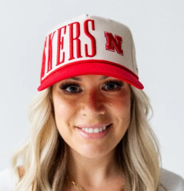 NE SATURDAY HUSKERS CANVAS TRUCKER HAT