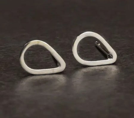 TEARDROP STUD EARRINGS