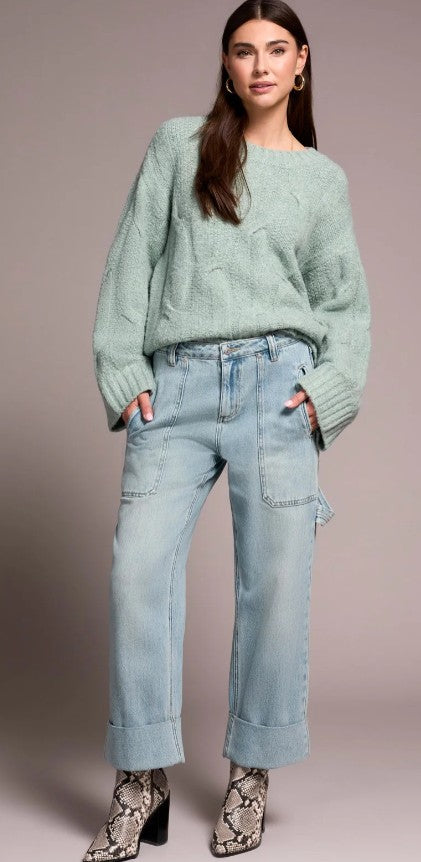 BLUE THREAD CARPENTER JEANS