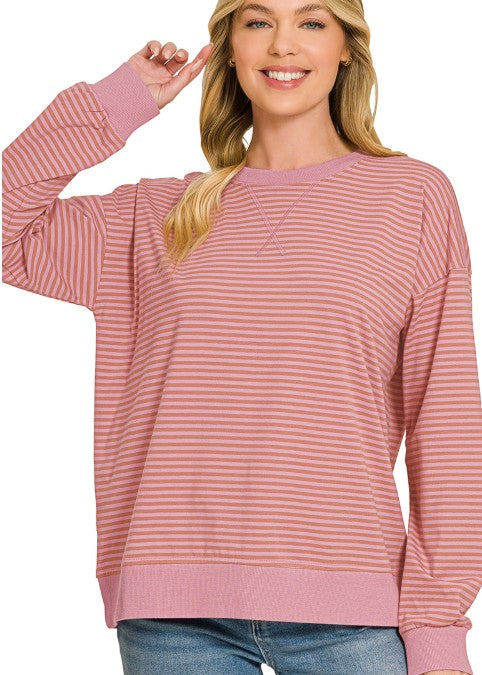 BANDED PULLOVER
