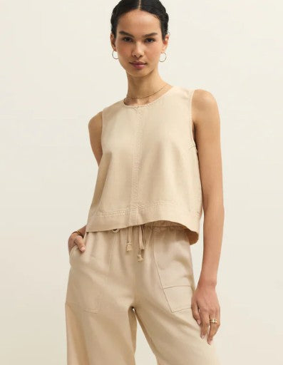 SUN SEEKER TANK PARCHMENT