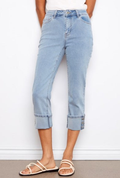 CROP W/SNAP BUTTON CUFF