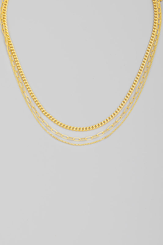 3 LAYERED NECKLACE
