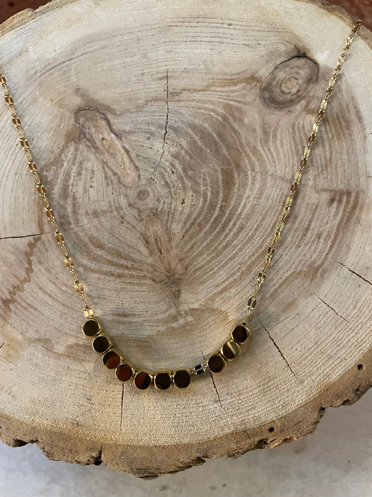 SLIDING BEAD NECKLACE