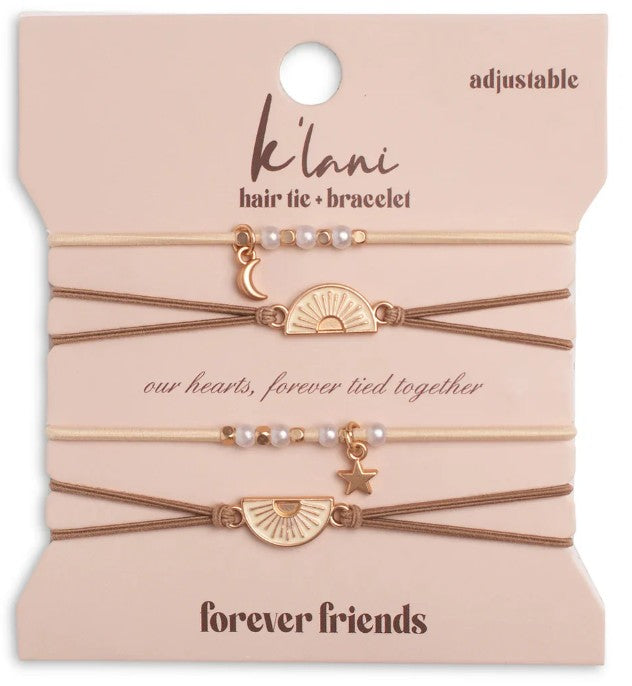 HAIR TIE & BRACELET STACK