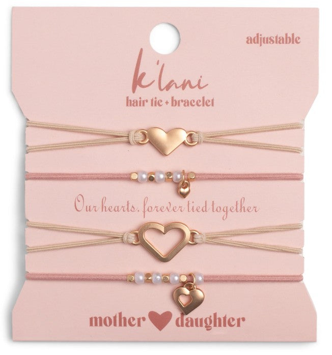 HAIR TIE & BRACELET STACK
