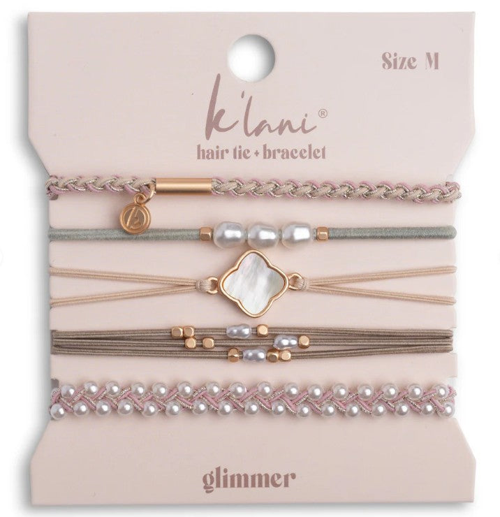 HAIR TIE & BRACELET STACK