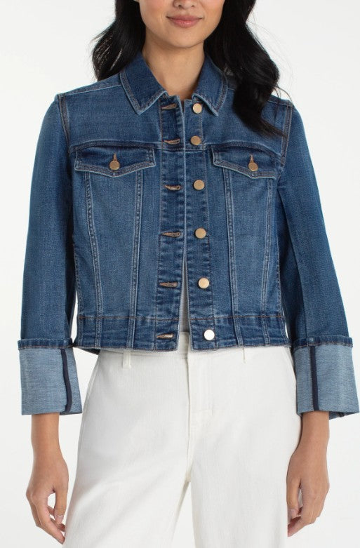 HIGH CUFF TRUCKER JACKET