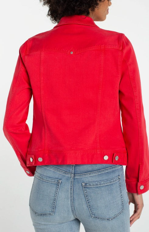 CHERRY ROSE CLASSIC JEAN JACKET