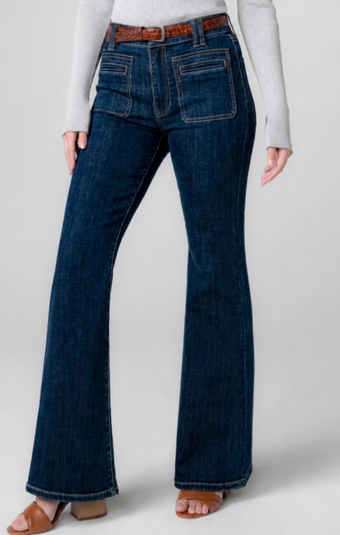 HANNAH PATCH POCKET FLARE LM4753CH4