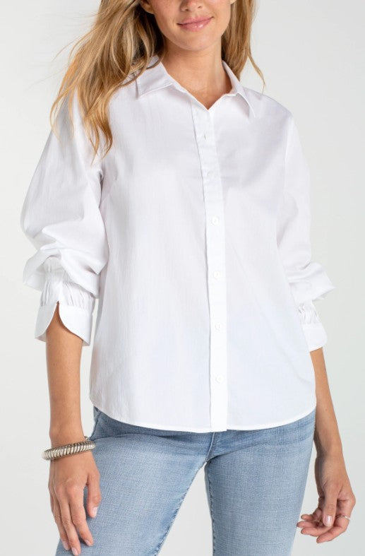 ADJUSTABLE SLEEVE BUTTON DOWN