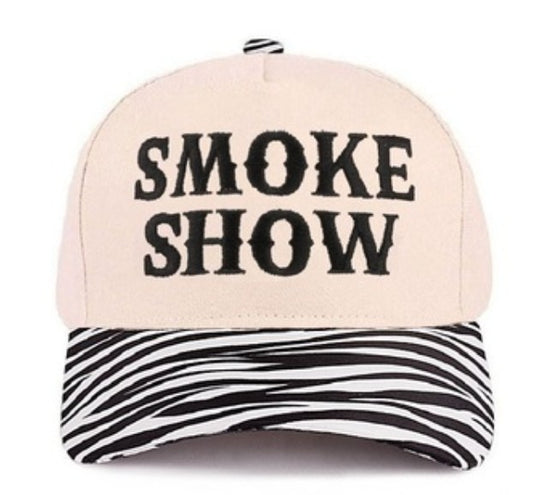 SMOKE SHOW LEOPARD HAT