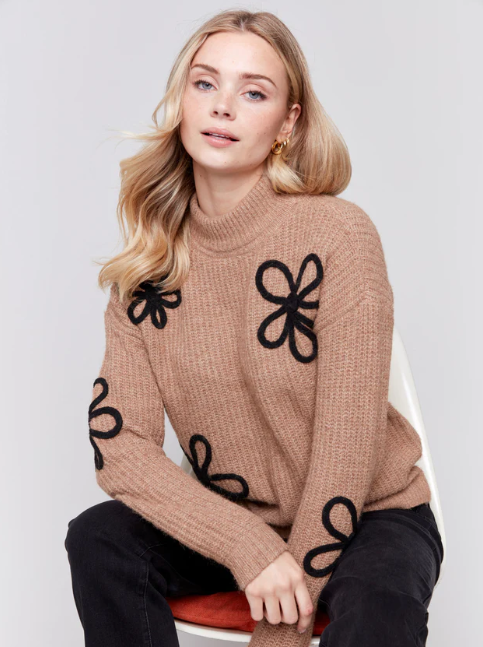 DAISEY SOUTACHE SWEATER