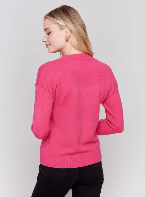 CITIES PLUSHY KNIT SWEATER