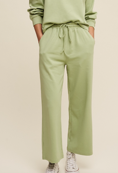 WIDE LEG LOUNGE PANTS