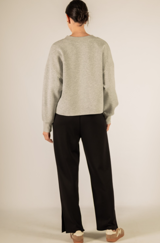 MODAL RIB OVERSIZED CARDIGAN