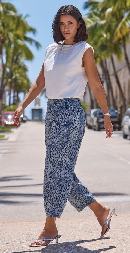 BLUE THREAD LEOPARD BARREL
