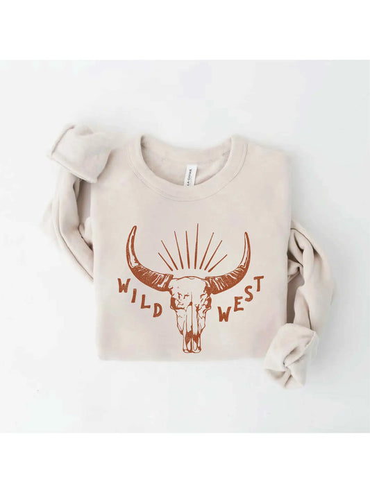 WILD WEST GRAPHIC SWEATSHIRT