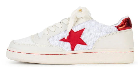 CORDONA WHITE/RED SNEAKER