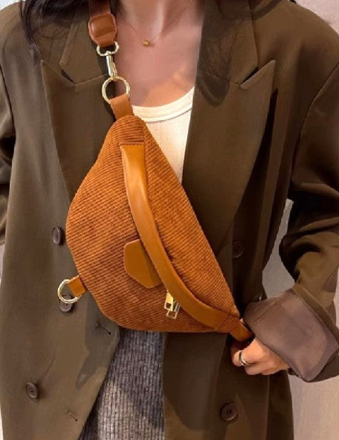 CORDUROY CROSSBODY
