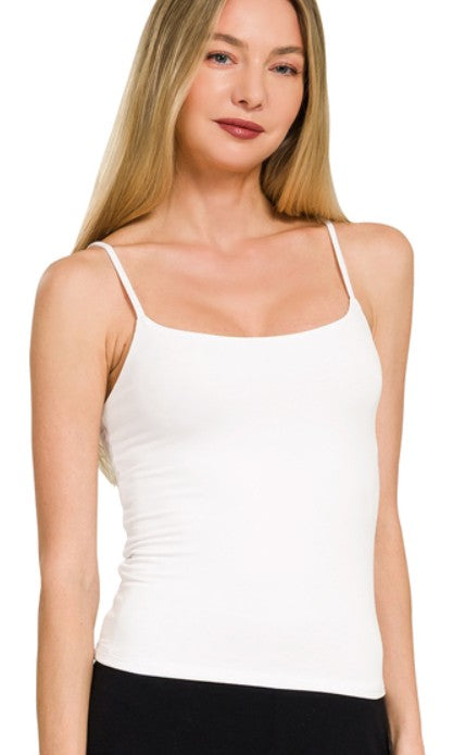 DOUBLE LAYER ROUND NECK CAMI