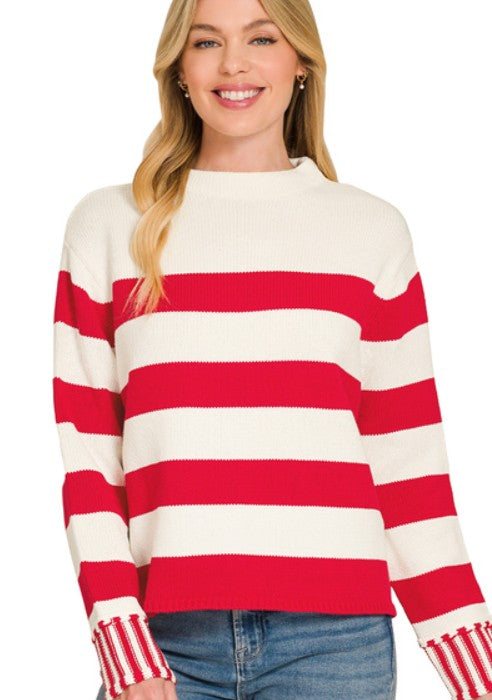 RUBY STRIPED SWEATER