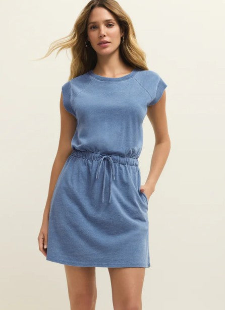 KALANI JERSEY DENIM DRESS