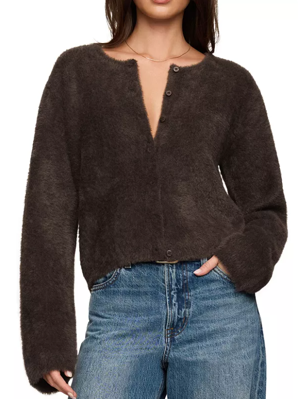 WINTERGLOW FLUFFY CARDIGAN