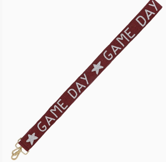 BEADED GAME DAY STRAP