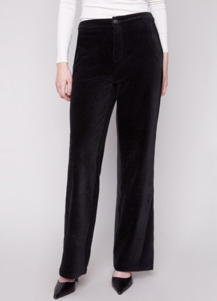 WIDE LEG CORDUROY PANTS