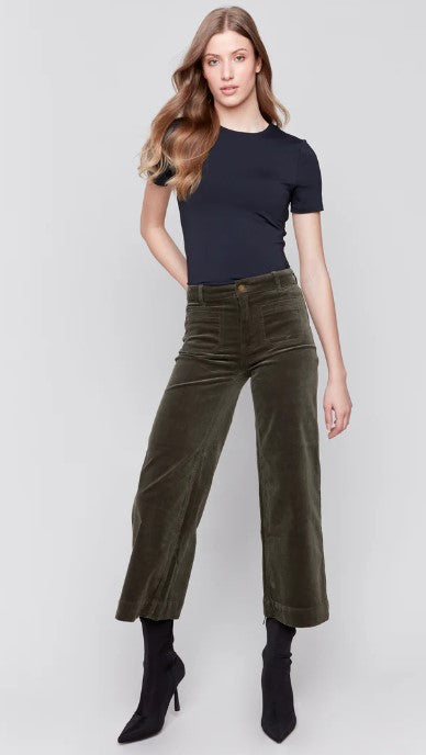 CORDUROY PATCH POCKET PANT