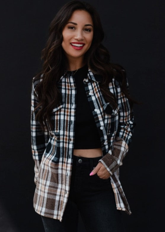 PLAID FLANNEL SHIRT