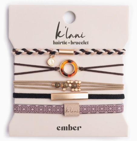 HAIR TIE & BRACELET STACK
