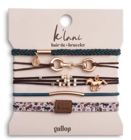 HAIR TIE & BRACELET STACK
