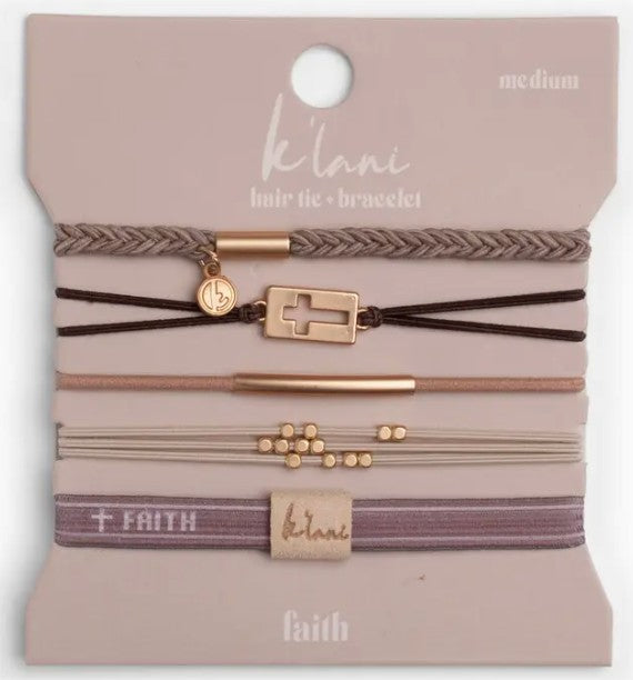 HAIR TIE & BRACELET STACK