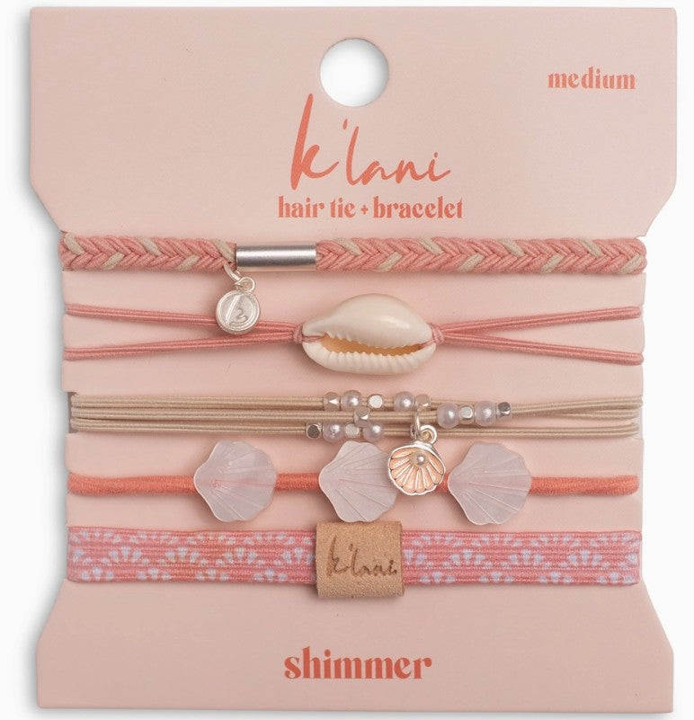 HAIR TIE & BRACELET STACK