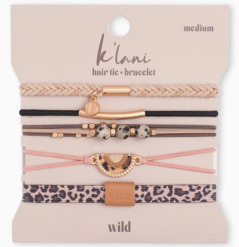 HAIR TIE & BRACELET STACK