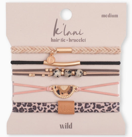 HAIR TIE & BRACELET STACK