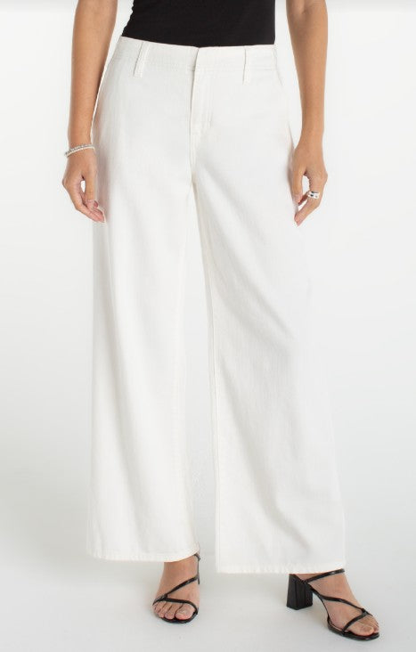 WEEKENDER WIDE LEG WHITE