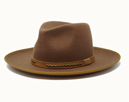 O&P MURRAY RANCHER HAT WITH LEATHER BAND