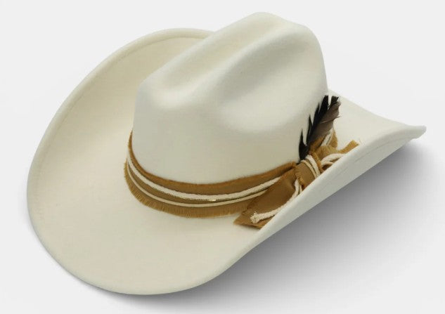 ROSY FELT HAT