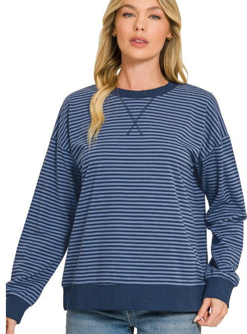 BANDED PULLOVER